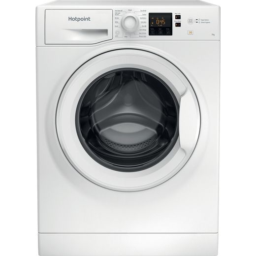 Hotpoint NSWM743UWUKN 7Kg Washing Machine with 1400 rpm - White - E Rated