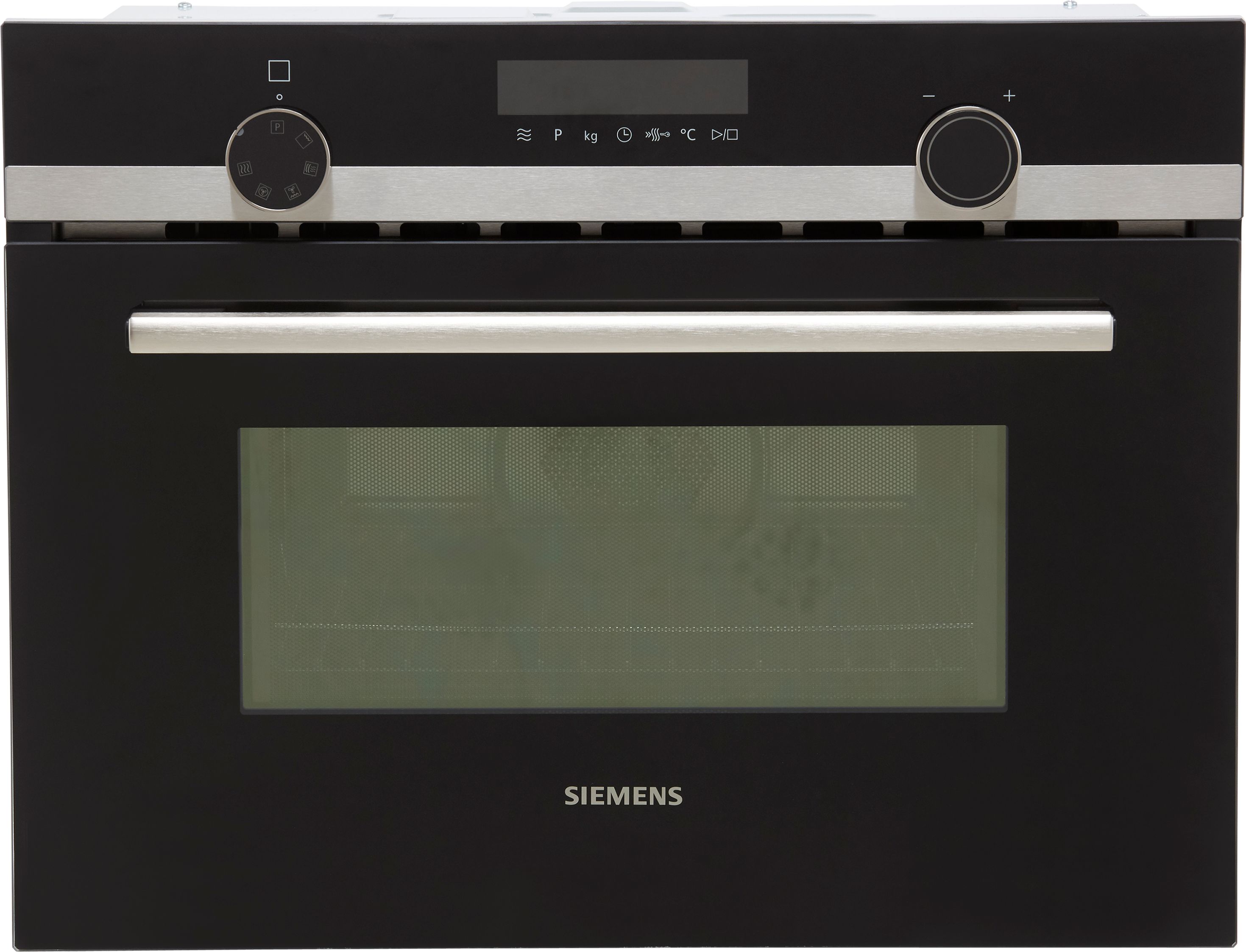 Siemens IQ-500 CM585AGS0B 45cm tall, 59cm wide, Built In Microwave - Stainless Steel, Stainless Steel