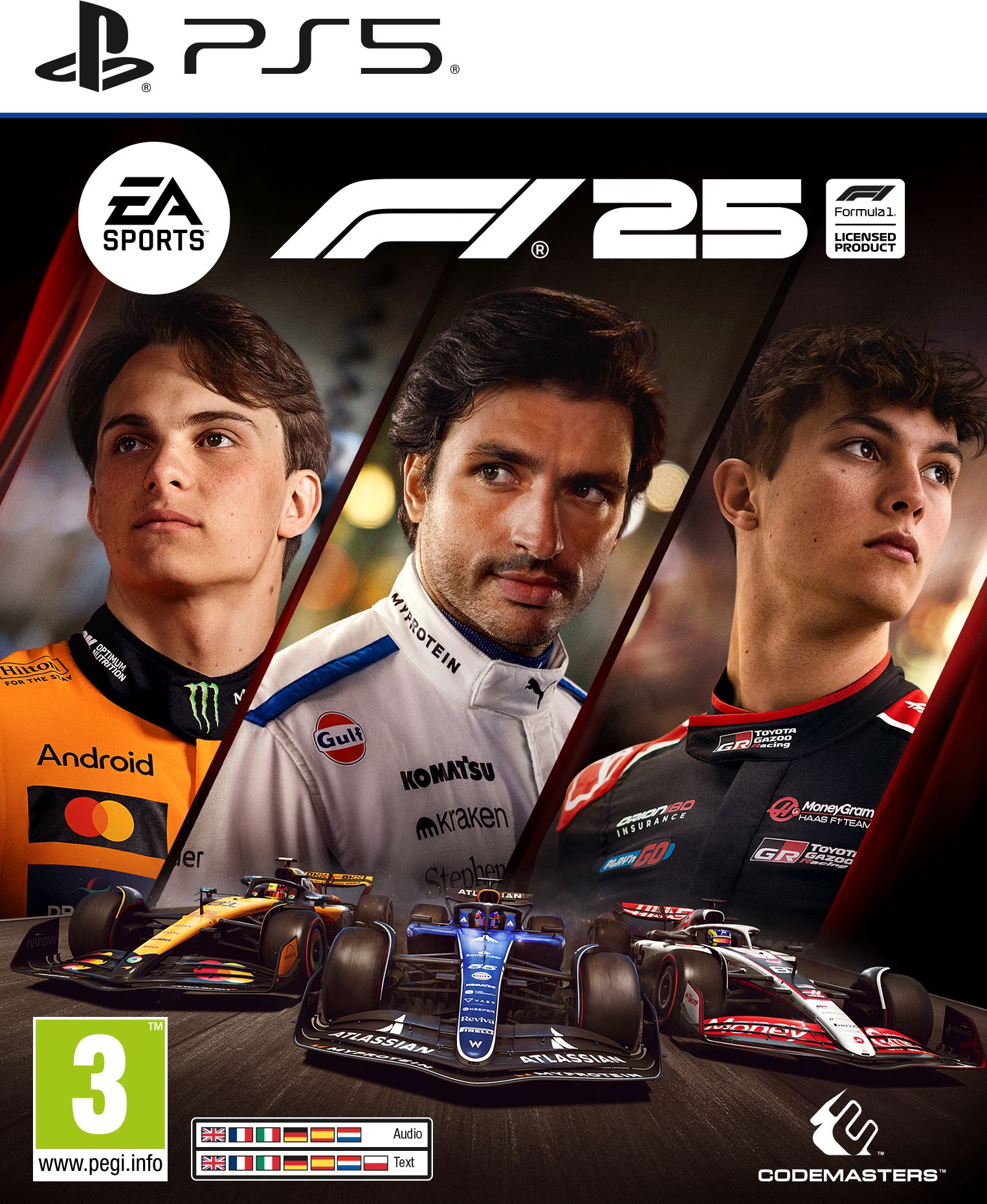 EA Sports F1 25 - PS5 Racing Game - Standard Edition - Blue