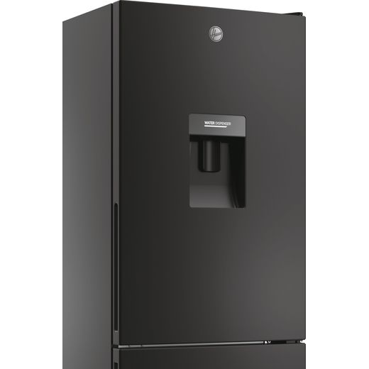 Hoover H-FRIDGE 300 Fridge Freezer - Matte Black - Water dispenser shot