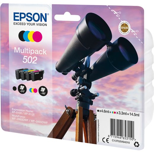 Epson Binocular Multipack 4-colours 502 Ink