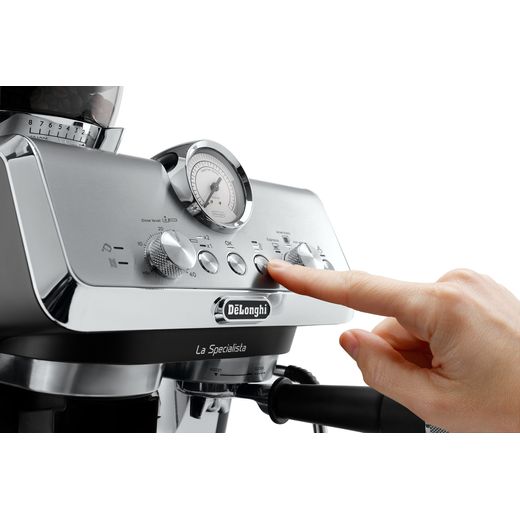 De'Longhi La Specialista Espresso Coffee Machine - Stainless Steel / Black