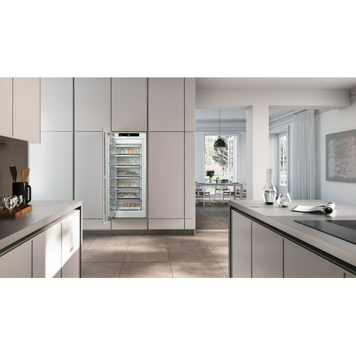 Liebherr Prime SIFNdi4556 Integrated 140cm Small Upright Freezer - Freezer in kitchen shot