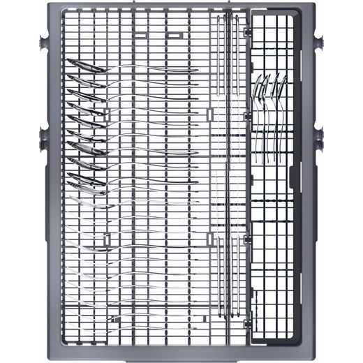 Hoover Integrated Slimline Dishwasher - Silver Control Panel  - Cutlery tray shot