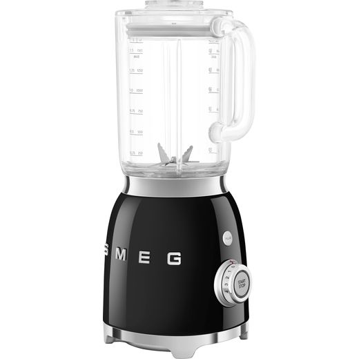 Smeg 50's Retro BLF03BLUK - Black - Left perspective