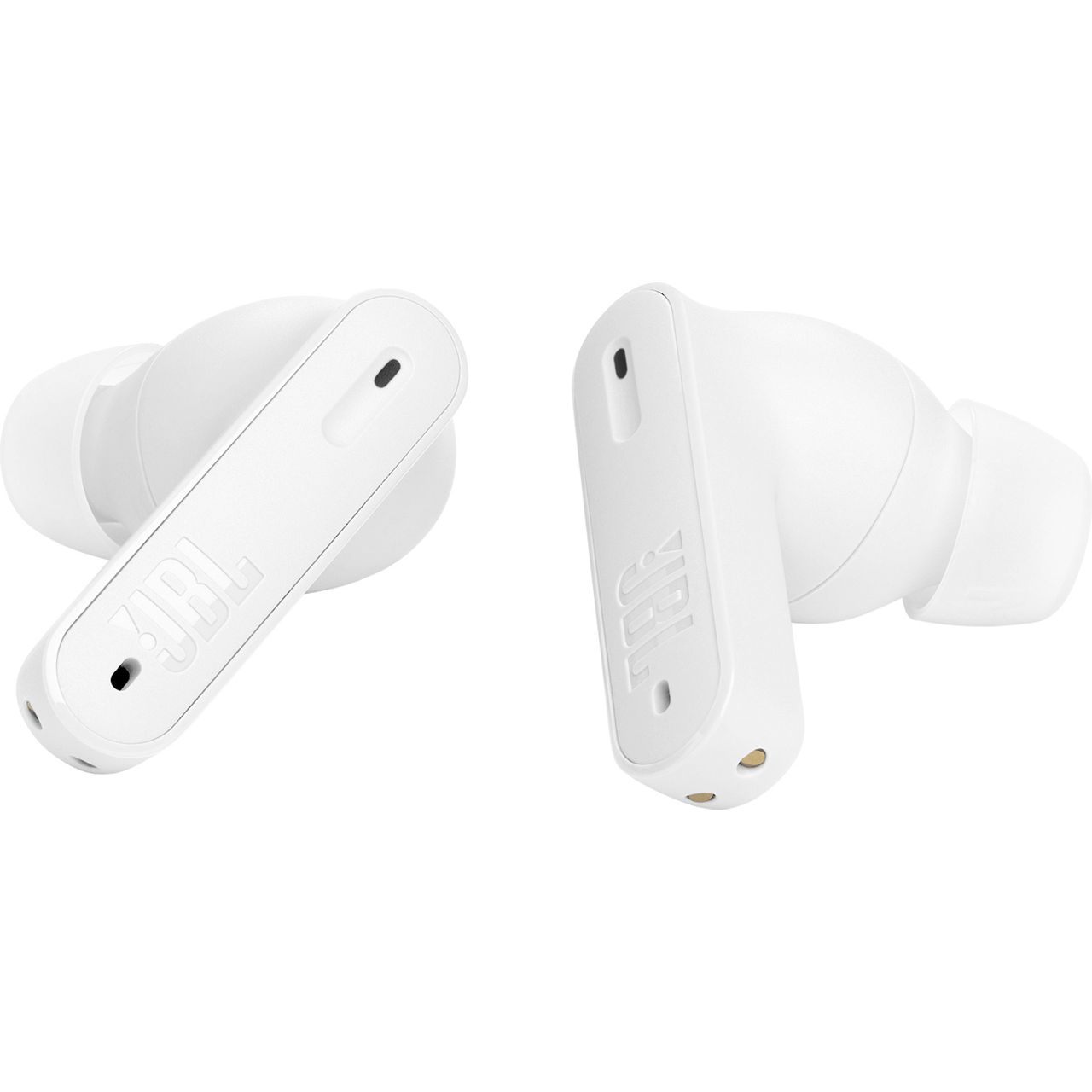 For JBL Tune Beam Bluetooth Earphone Silicone Protective Case (White)