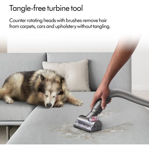 Dyson Ball Animal Multi-floor Upright Vacuum Cleaner - Annotation - Tangle free turbine tool shot