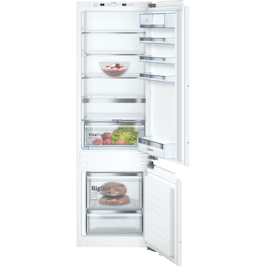 Bosch Serie 6 KIS87AFE0G Integrated 70/30 Fridge Freezer with Fixed Door Fixing Kit - White - E Rated