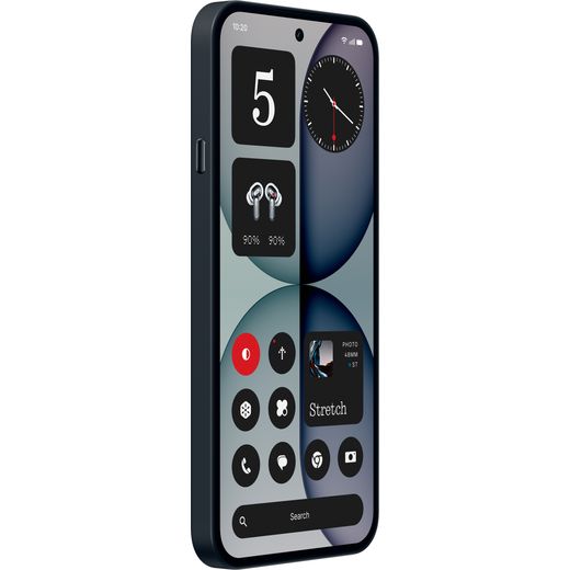 Nothing 4a 256GB in Black - Right perspective