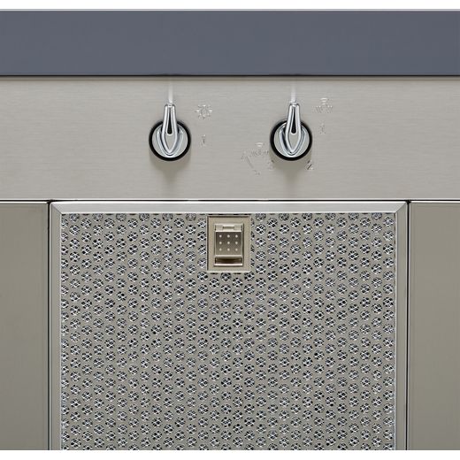 Smeg Victoria KT100GRE 100 cm Chimney Cooker Hood - Slate Grey - Control panel shot