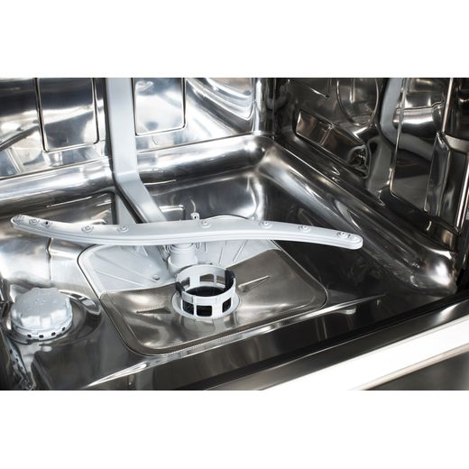 Indesit Integrated Standard Dishwasher - White -C lose up washing blades shot