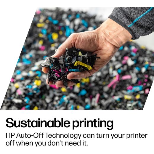 HP LaserJet 150nw Laser Printer - White - Annotation - Sustainable printing shot