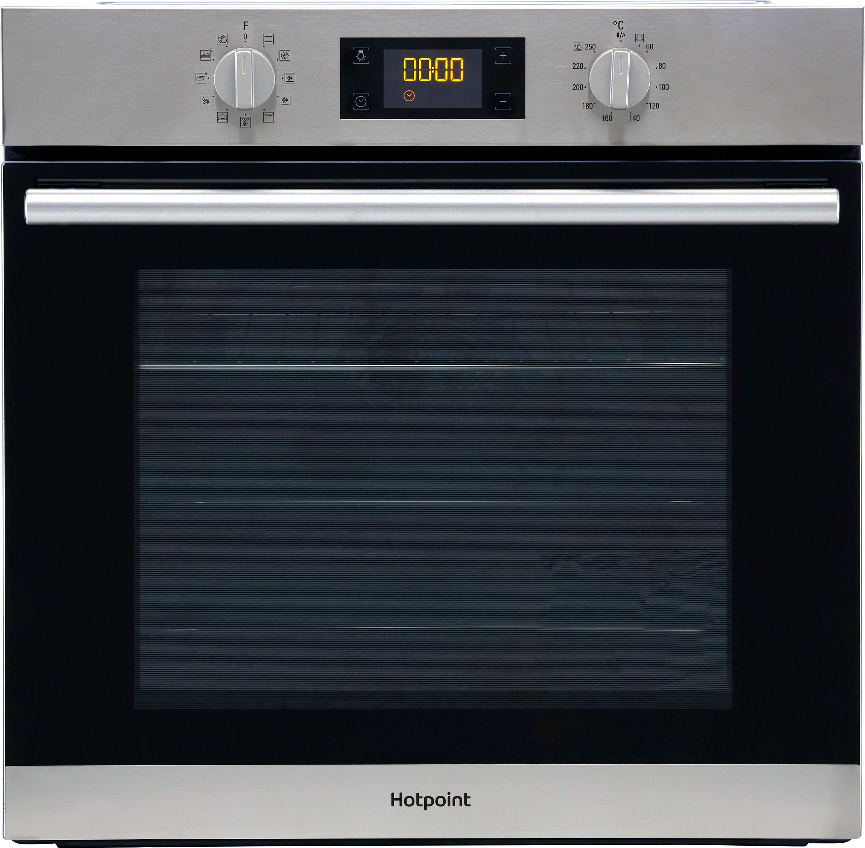 Hotpoint Class 2 SA2844HIX Built In Electric Single Oven - Stainless Steel - A+ Rated, Stainless Steel