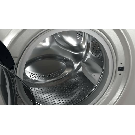 Hotpoint Anti-Stain NSWM 7469 GG UK 7kg Washing Machine with 1400 rpm - Graphite - Close up dimension shot