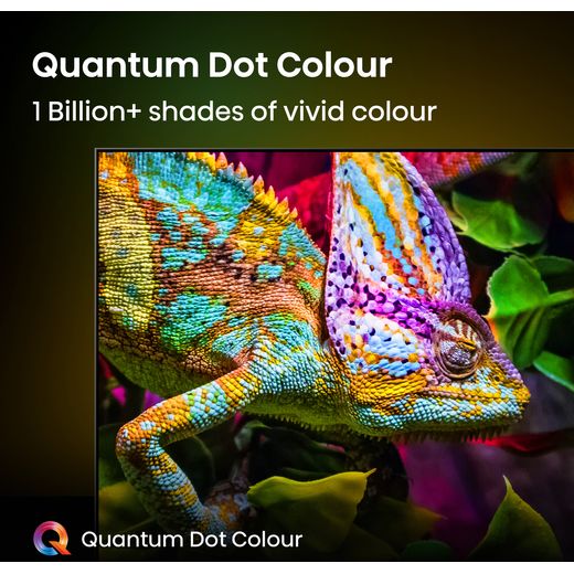 Hisense E7Q 43" 4K Ultra HD QLED Smart TV - Annotation - Quantum dot colour shot