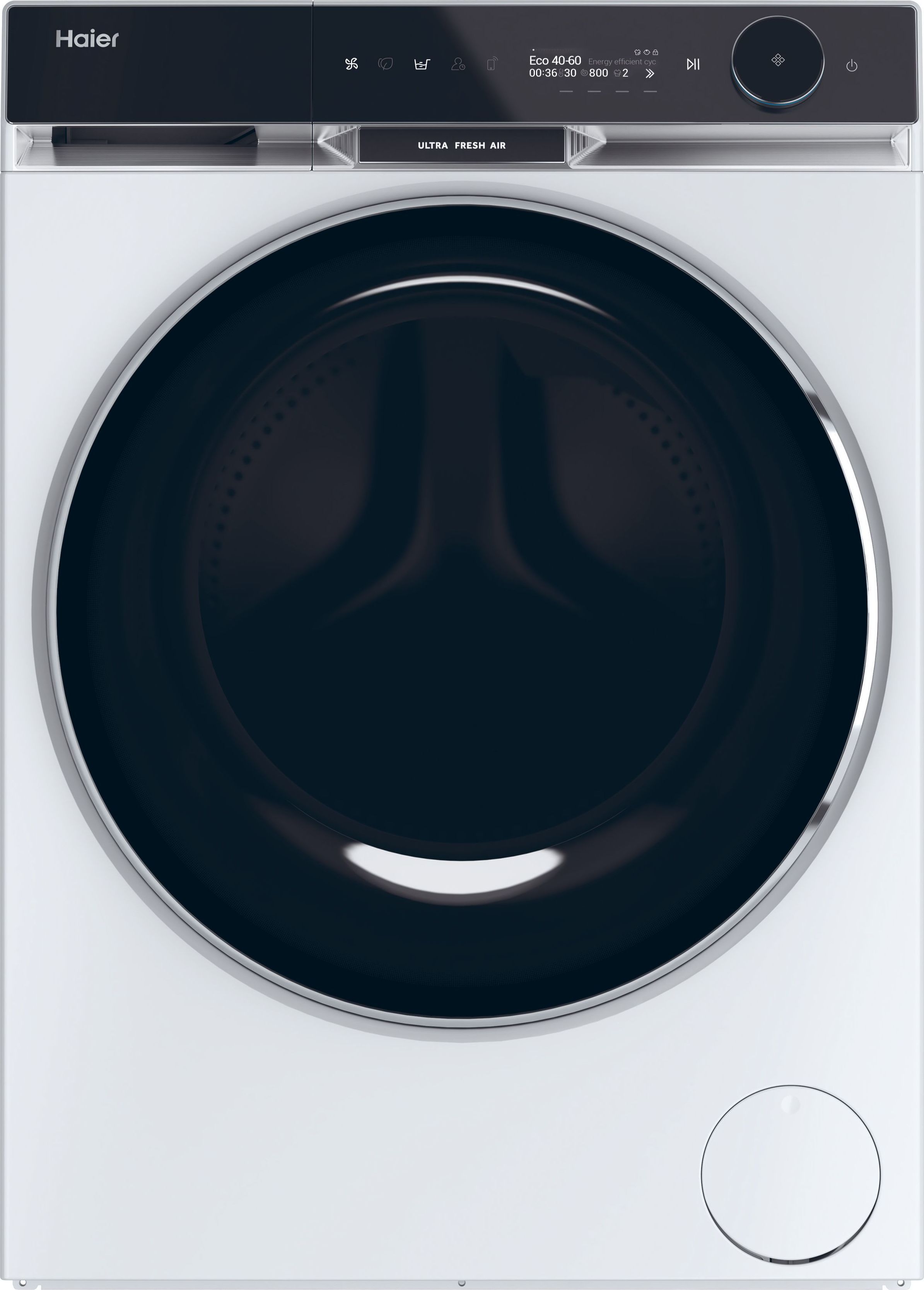 Haier X Series 11 HW110-BD14397U1 11kg WiFi Connected Washing Machine with 1400 rpm - White - A Rated, White