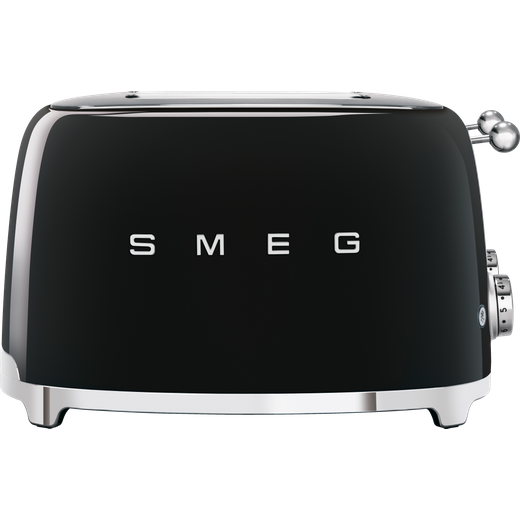 Smeg 50's Retro TSF03BLUK 4 Slice Toaster - Black