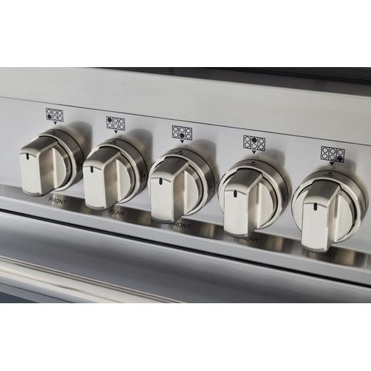 Bertazzoni Dual Fuel Range Cooker - Stainless Steel - Control panel