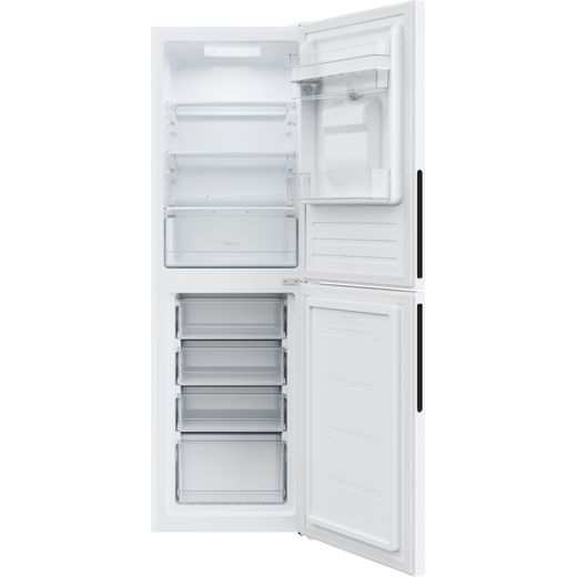 Candy 50/50 Fridge Freezer - White - Front with door open shot 