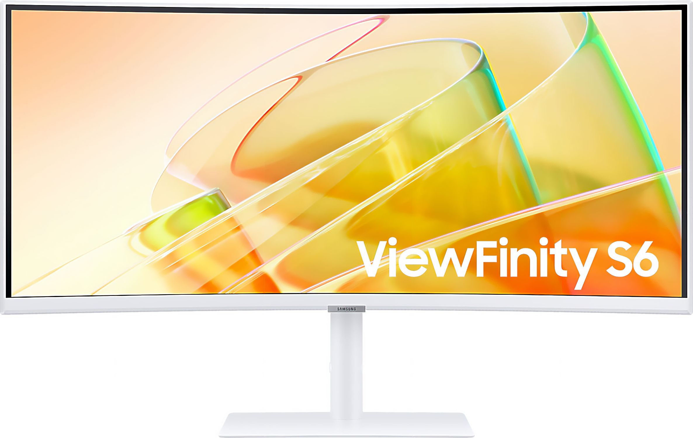 Samsung ViewFinity S6 34-inch Monitor - 4K Ultra HD - 100Hz Refresh Rate - White