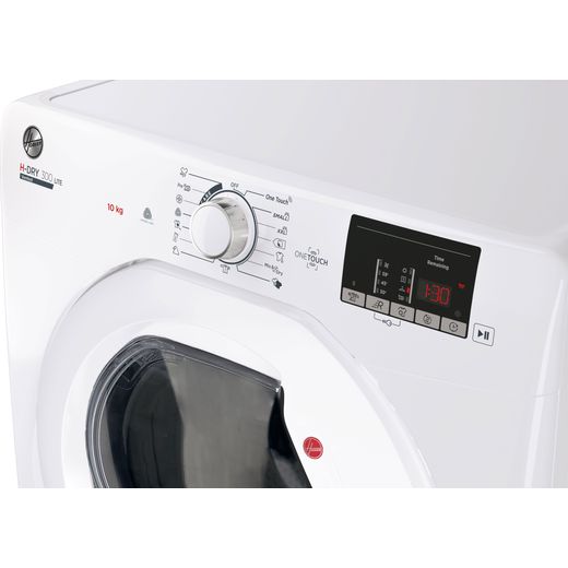 Hoover H-DRY 300 LITE Vented Tumble Dryer - White - Control panel