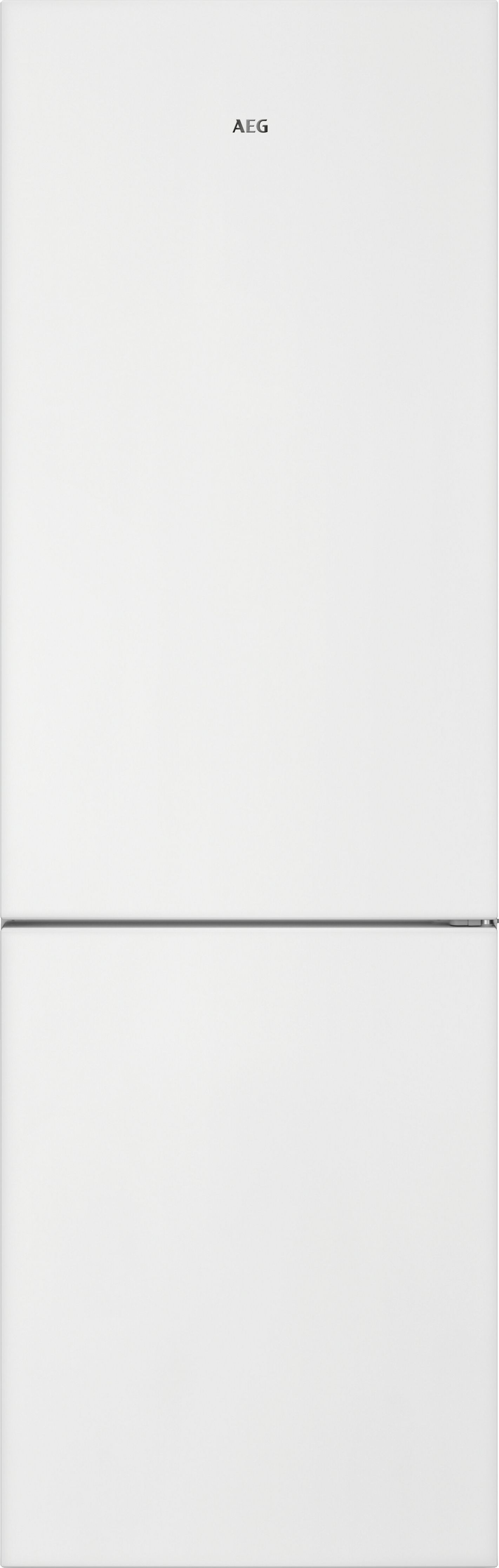 AEG Freestanding Fridge Freezer - White - MultiFlow Technology - Salad Crisper