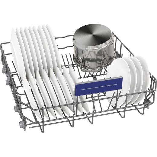 Siemens IQ-300 Integrated Standard Dishwasher - Silver - Right basket perpsective shot