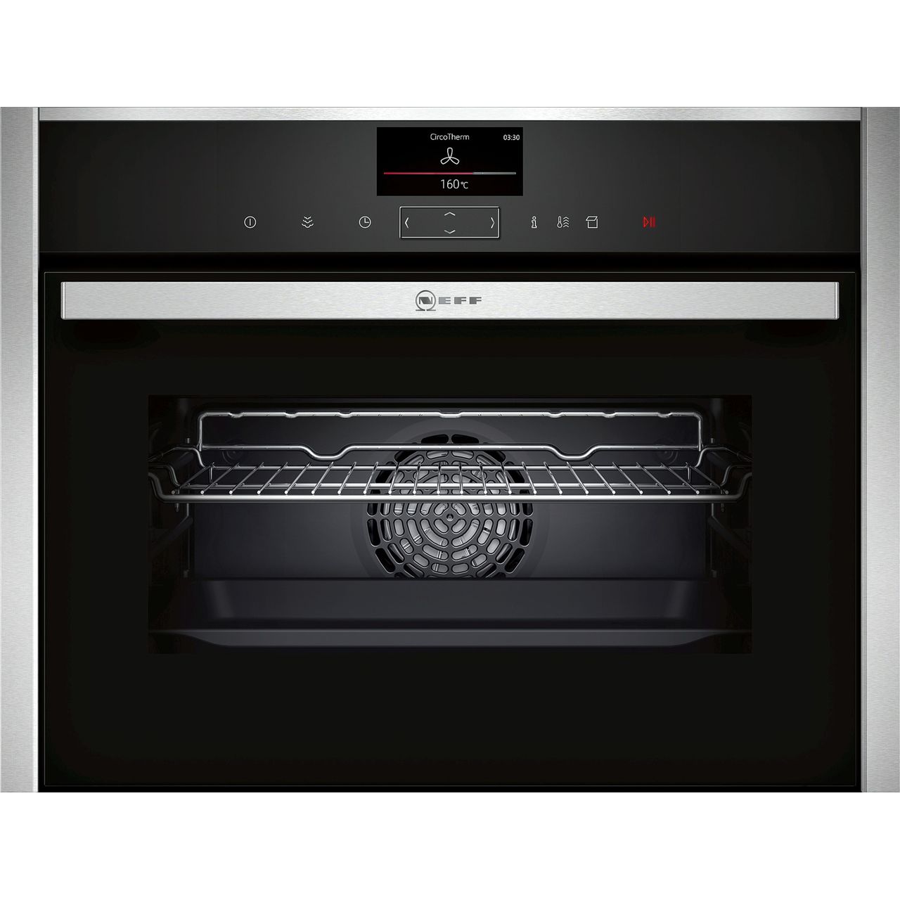 NEFF N90 C17FS32H0B Wifi Connected Built In Compact Electric Single Oven with added Steam Function Review