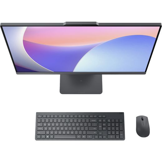 Lenovo IdeaCentre AIO 24ARR9 23.8" All-In-One - AMD Ryzen™ 5, 512GB SSD - Grey - Top view