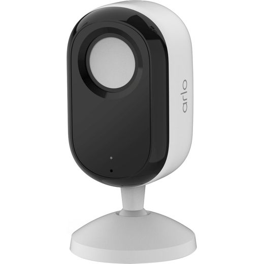 Arlo Essential 3 2K Indoor Smart Home Security Camera - White - left perpsective shot