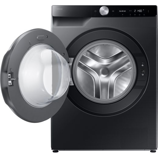 Samsung WW11DG6B85LBU1 11kg Washing Machine with 1400 rpm - Black - Door open