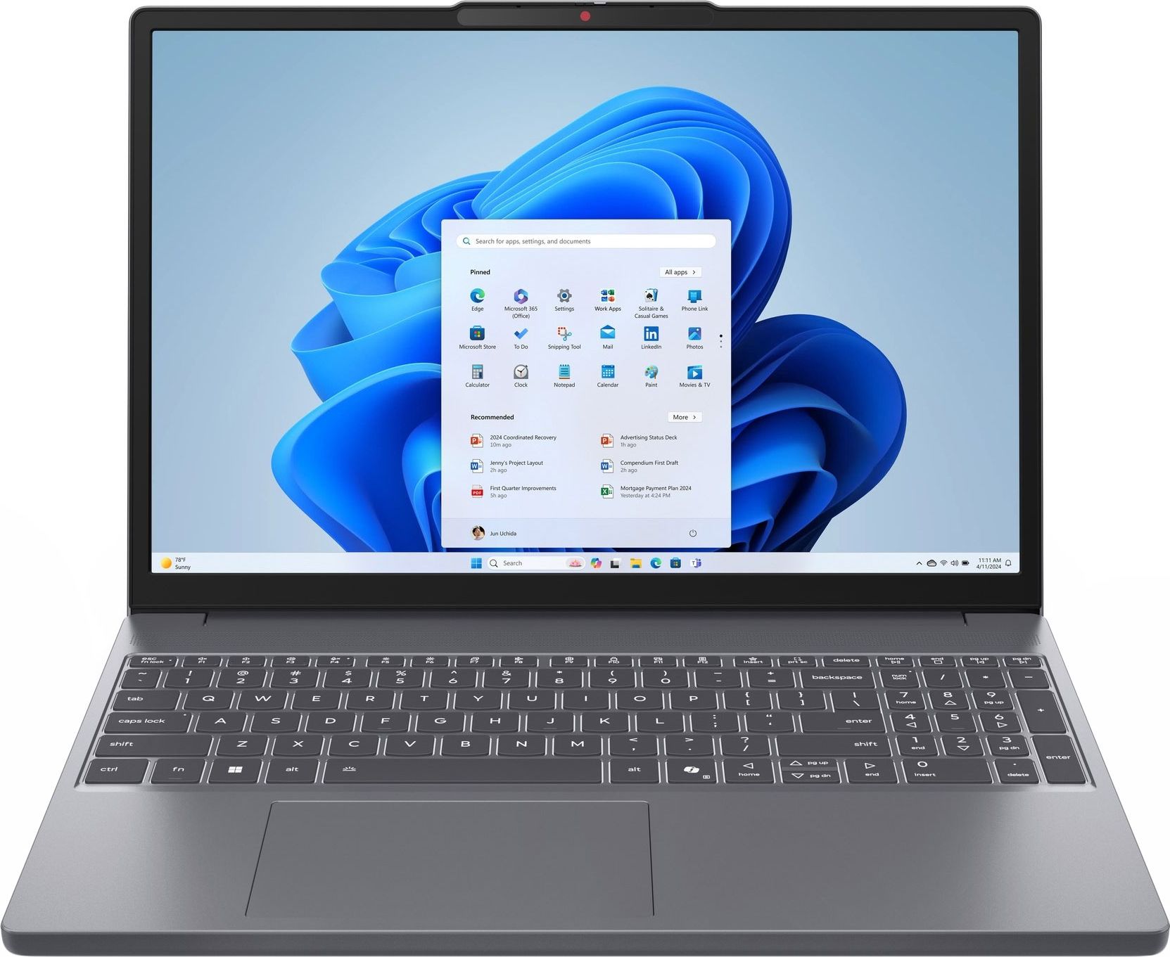 Lenovo IdeaPad Slim 3 Laptop - AMD Ryzen 5 - 15.3" WUXGA - 24GB RAM - 512GB SSD - Grey
