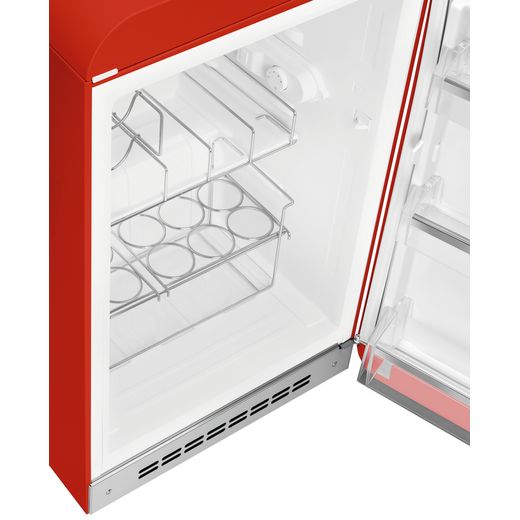 Smeg Right Hand Hinge Home Bar FAB10HRRD5 Fridge - Red