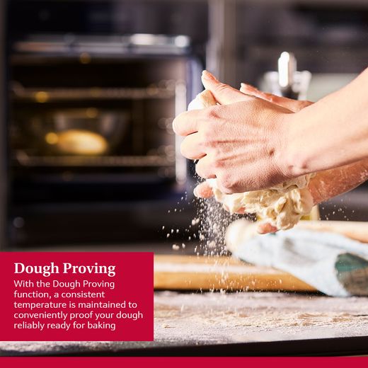 NEFF N90 Slide & Hide® Built In Electric Single Oven - Graphite - Annotation - Dough proving shot