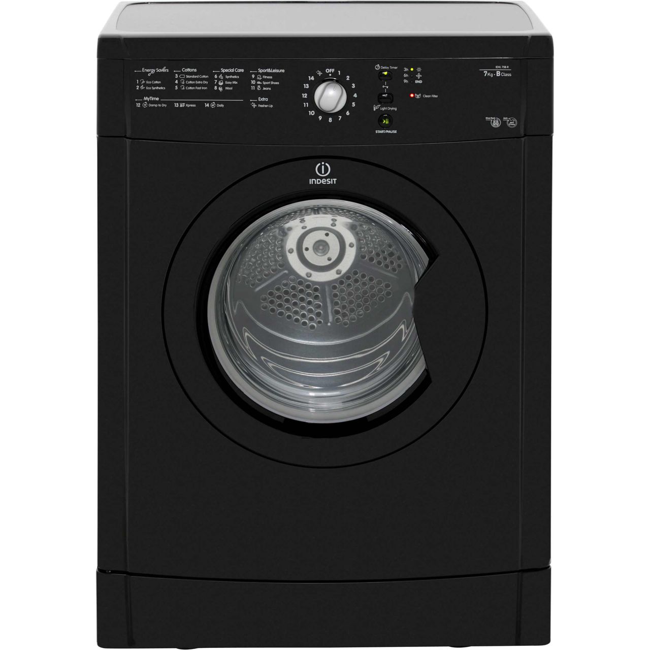 Indesit Eco Time IDVL75BRK 7Kg Vented Tumble Dryer Review