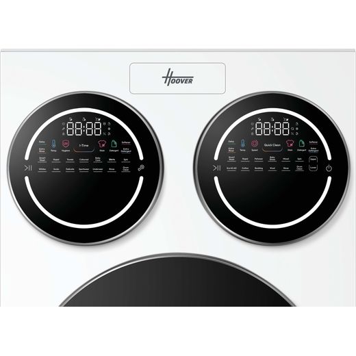 Hoover HMQD 410CBL9-80 Washing Machine with 1400 rpm - White - Control panel