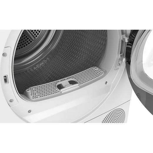 Siemens IQ-500 WQ45G203GB 9Kg Heat Pump Tumble Dryer - White - Door open