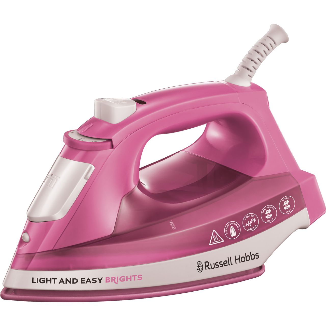 Russell Hobbs Light & Easy Brights 25760 2400 Watt Iron -Pink Review