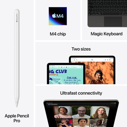 Apple iPad Air 10.9" 128GB WiFi 2026 - Starlight - Annotation - feature