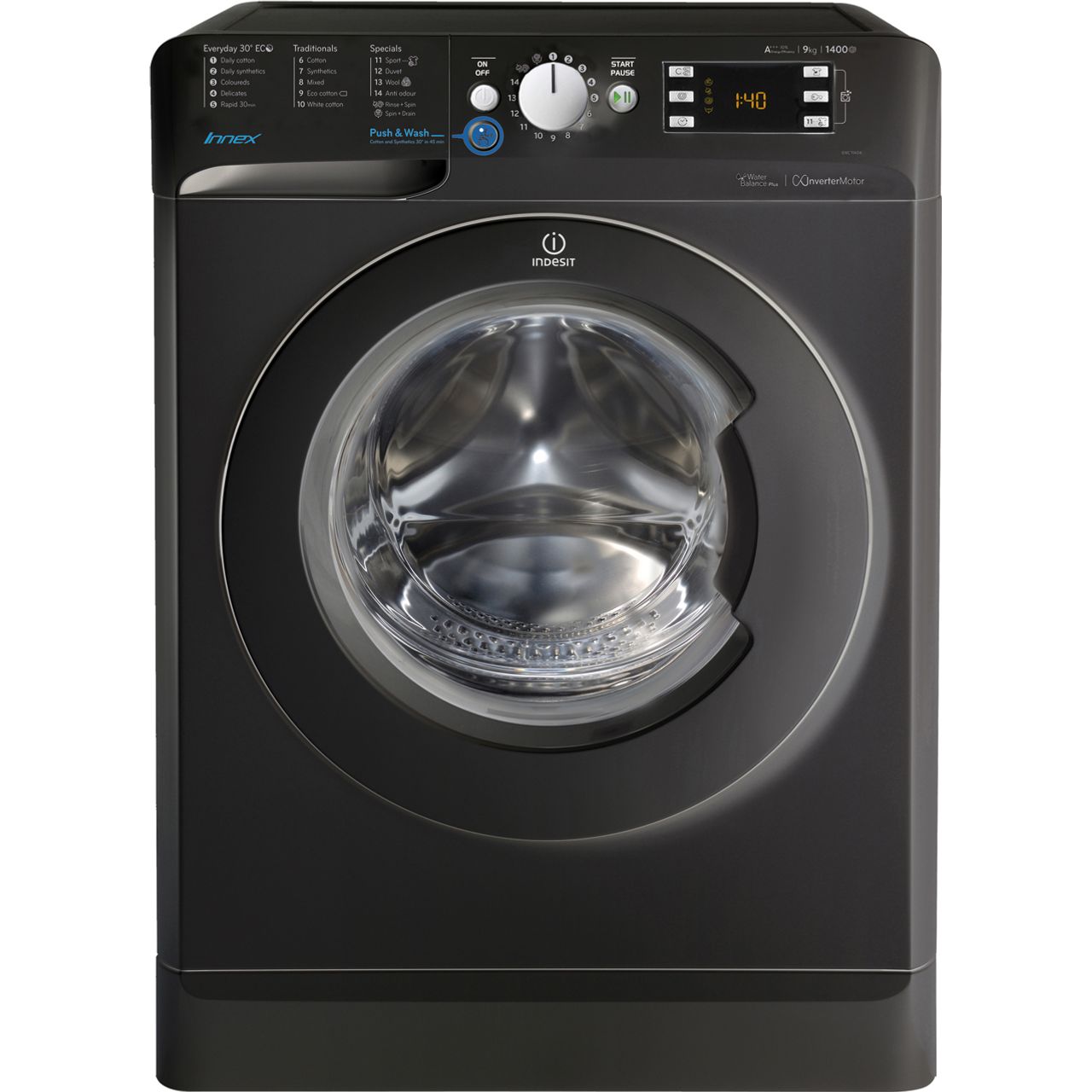 Indesit BWE91484XKUK 9Kg Washing Machine with 1400 rpm Review