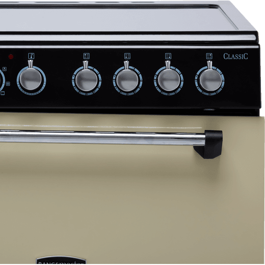 Rangemaster Classic 60 Electric Cooker with Induction Hob - Cream / Chrome