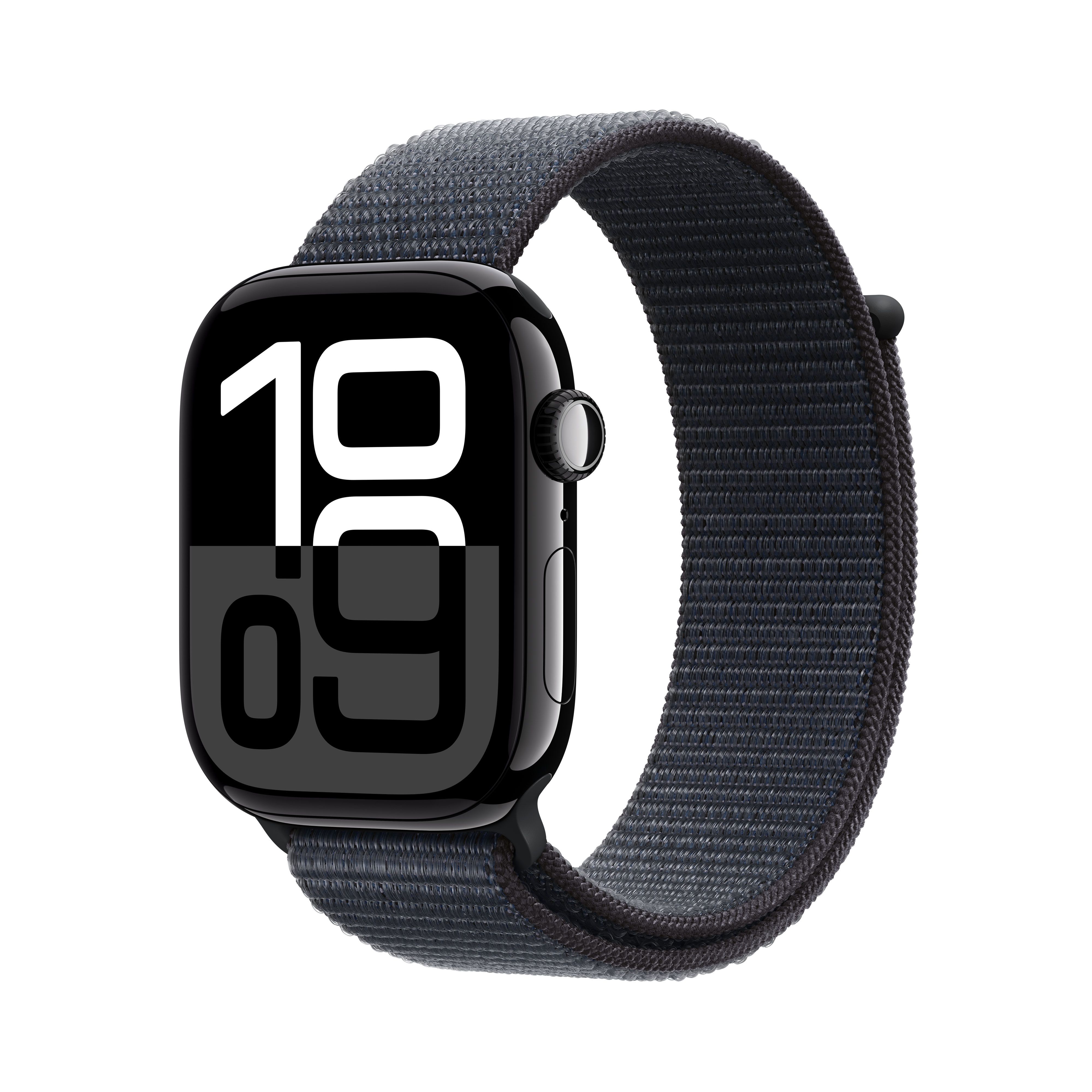 Apple Watch Series 10 GPS + Cellular 46mm Black Aluminium Smartwatch