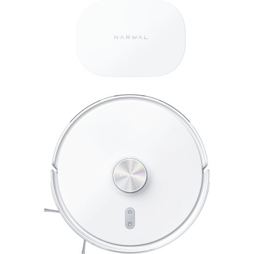 Narwal Freo S Robotic Vacuum Cleaner - White - Top view shot