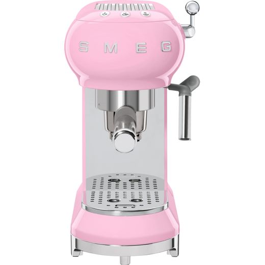 Smeg 50's Retro ECF01PKUK Espresso Coffee Machine - Pink