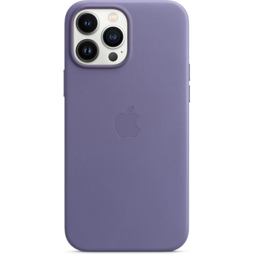 Apple Leather Case for iPhone 13 Pro Max - Wisteria