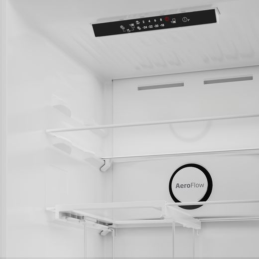 Beko Frost Free Fridge Freezer - White  - Close up inside shot