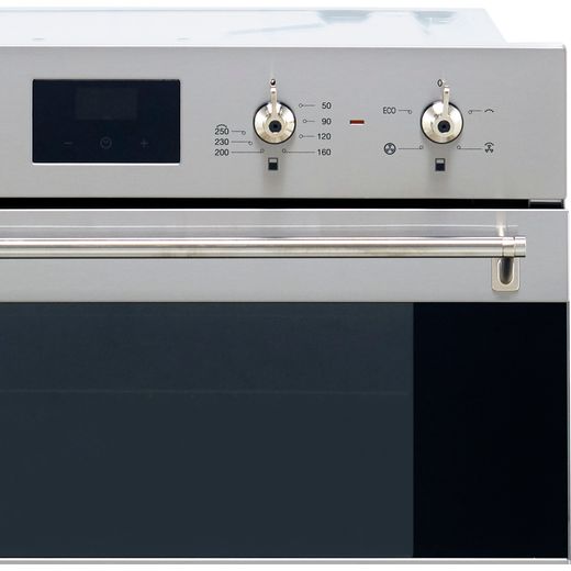 Smeg Classic Built In Electric Double Oven - Stainless Steel