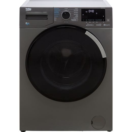 Beko UltraFast RecycledTub™ WDEY854P44QG 8Kg / 5Kg Washer Dryer with 1400 rpm - Graphite - D Rated