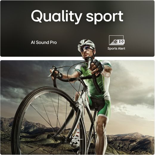 LG QNED80A6 86" 4K Ultra HD MiniLED Smart TV - Annotation - Sport