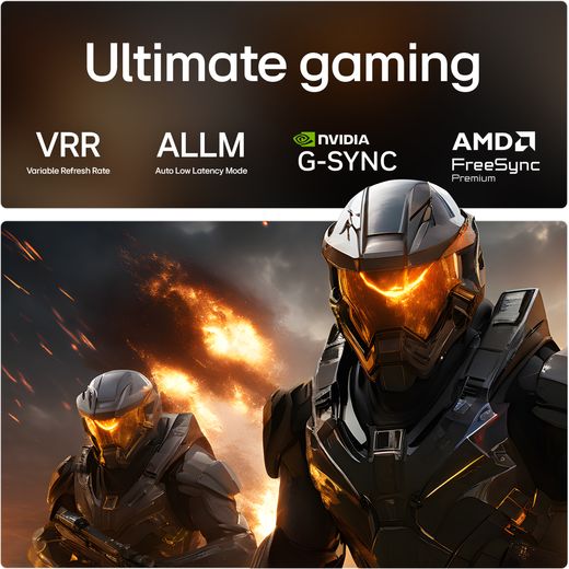 LG G56LS 4K Ultra HD Smart TV - Annotation - Ultimate gaming shot